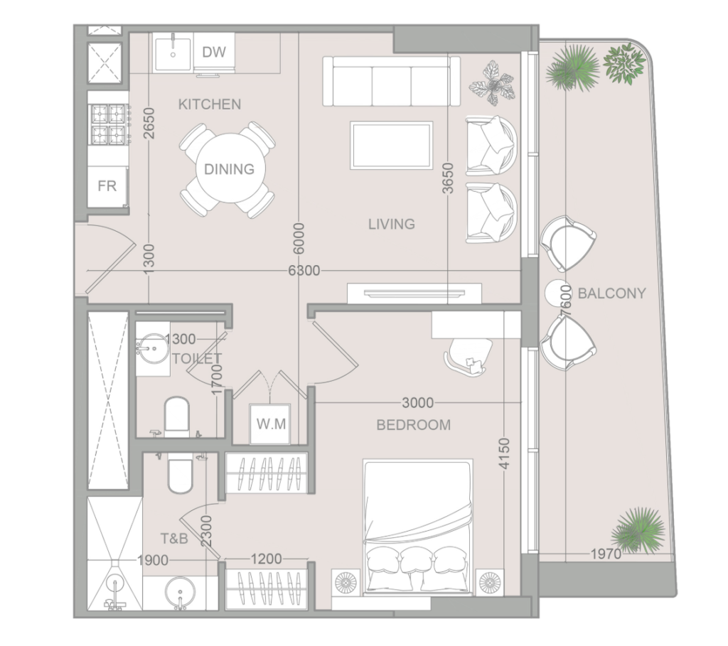 1 Bedroom