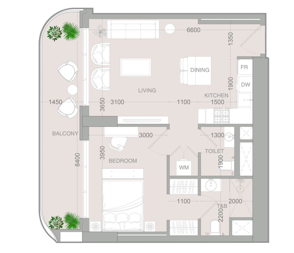 1 Bedroom